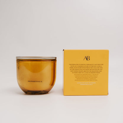 Aromabotanical Reunion Isle – French Vanilla & Soft Musk Scented Candle 400g image 2