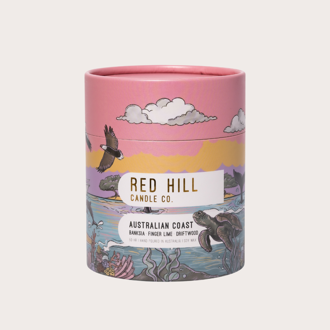 Red Hill Candle Co Australian Coast Small Soy Candle additional supplier image 2