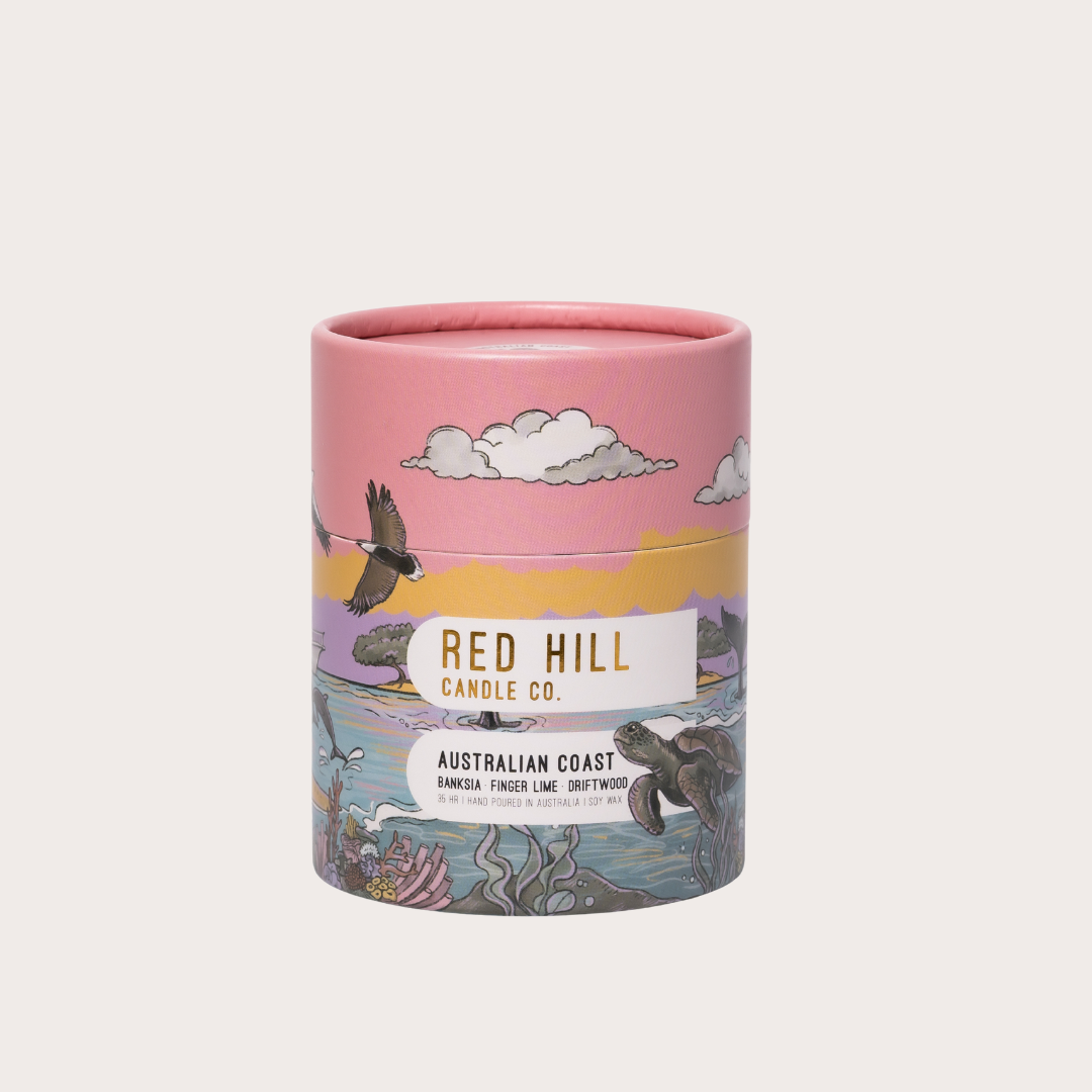 Red Hill Candle Co Australian Coast Large Soy Candle additional supplier image 2
