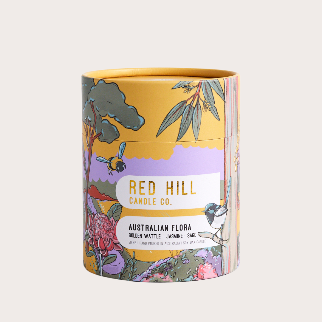 Red Hill Candle Co Australian Flora Small Soy Candle additional supplier image 2