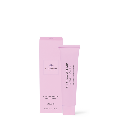Glasshouse Fragrances A Tahaa Affair Vanilla Caramel Hand Cream 75mL