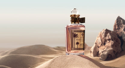 Penhaligon's AlUla desert landscape fragrance campaign