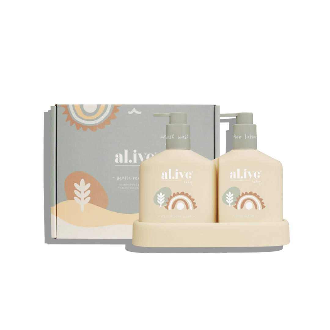 al.ive body Baby Hair & Body Duo Gentle Pear 2 x 320mL