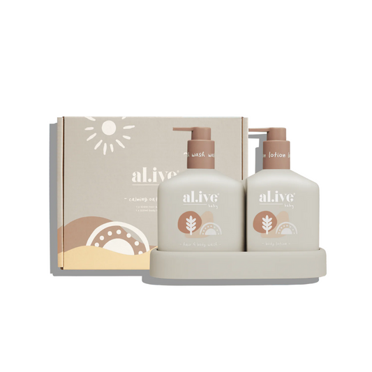 al.ive body Baby Hair & Body Duo Calming Oatmeal 2 x 320mL