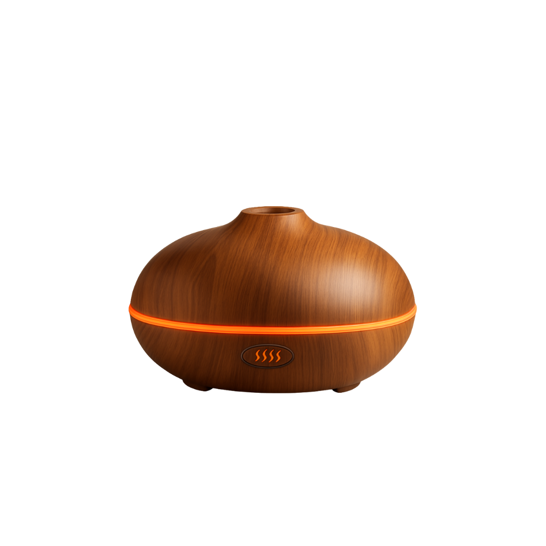 Flame Effect Aroma Humidifier Essential Oil Diffuser