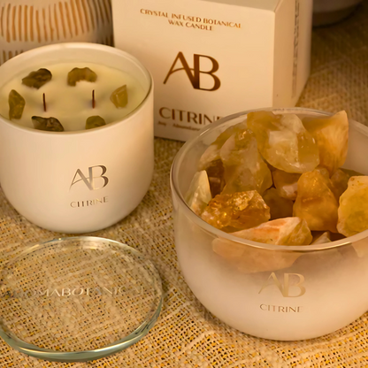 Aromabotanical Citrine Crystal Potpourri & Oil 50mL