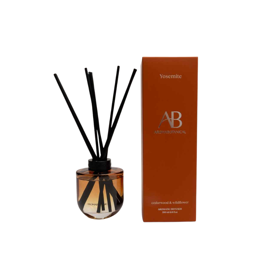 Aromabotanical Yosemite – Cedar & Wildflowers Reed Diffuser 200mL - The Gift Company