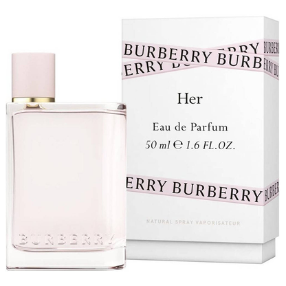 Burberry Her Eau de Parfum 50mL bottle and box