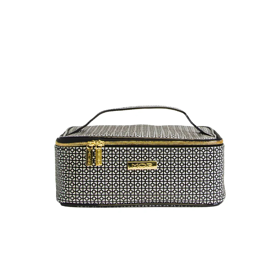 MOR Barcelona Train Case Cosmetic Bag