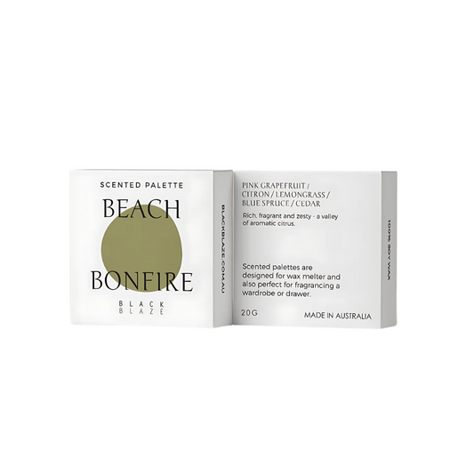 Black Blaze  Beach Bonfire Scented Palette 20g