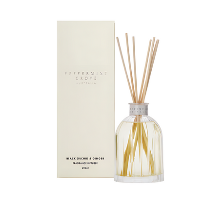 Peppermint Grove Black Orchid & Ginger Fragrance Diffuser 200ml