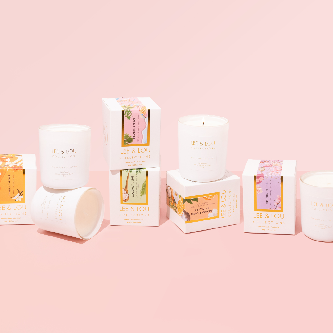 Lee & Lou Limoncello Bloom Candle 285g supplier image 2