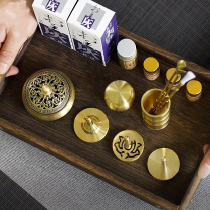 Brass Incense Burner Set Aromatherapy Production Kit
