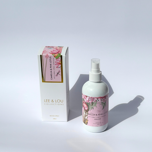 Lee & Lou Camellia & Pink Lotus Room Spray 250mL additional supplier image 1