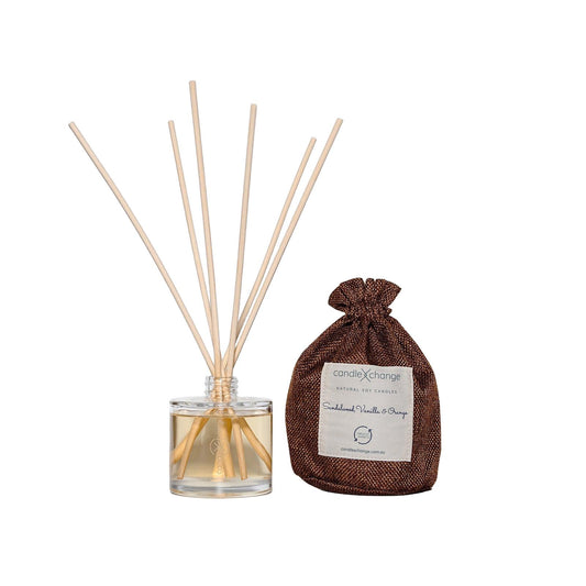 CandleXchange Sandalwood, Orange & Vanilla Reed Diffuser 200mL