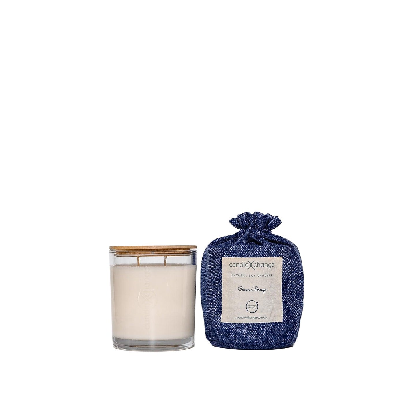 CandleXchange Ocean Breeze Soy Candle 400g