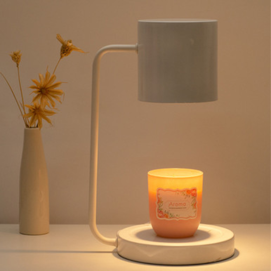 Candle Warmer Lamp with Timer & Dimmer Halogen Heating - The Gift Company