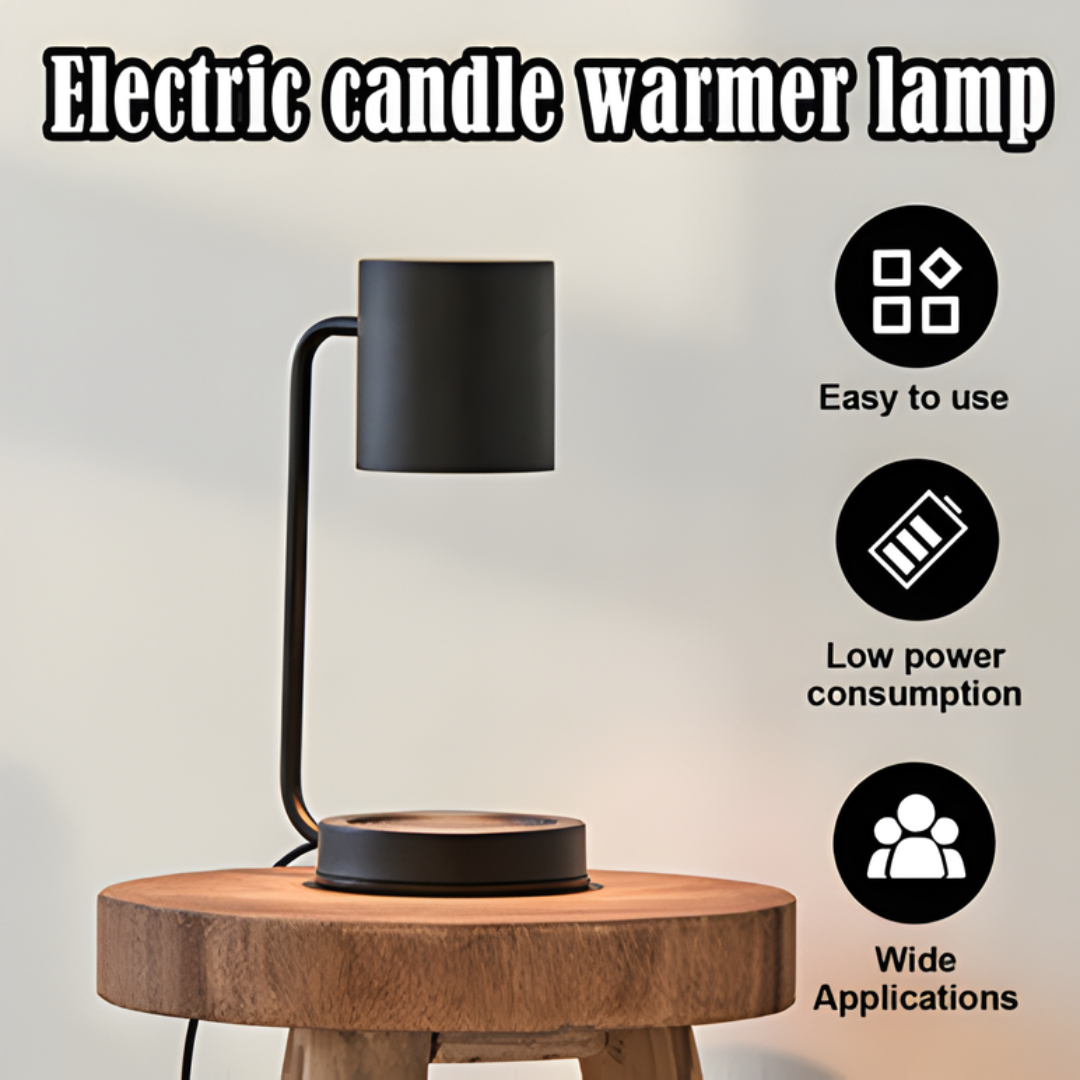 Candle Warmer Lamp with Timer & Dimmer Halogen Heating - The Gift Company