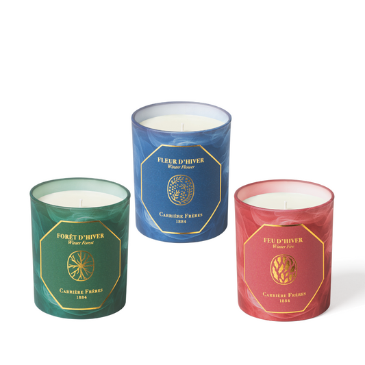 Carrière Frères Christmas Bundle - Candle 185g x 3 (worth $300)