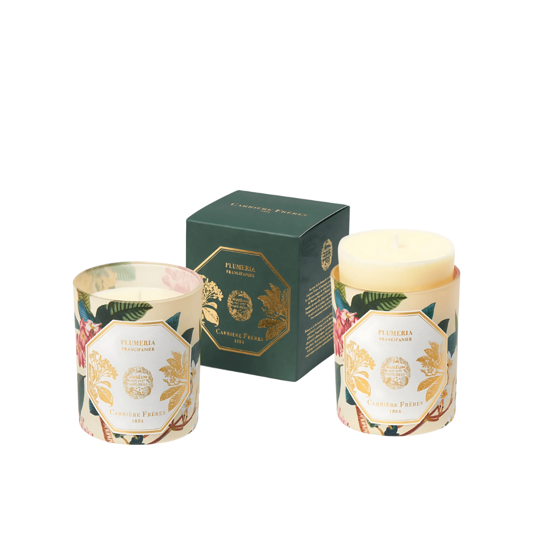 Carrière Frères Frangipani Candle & Refill Bundle