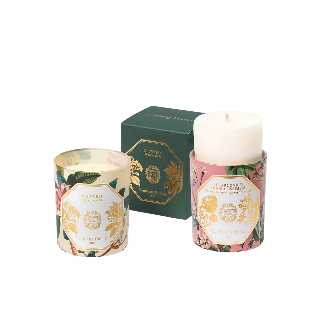 Carrière Frères Geranium Candle & Refill Bundle