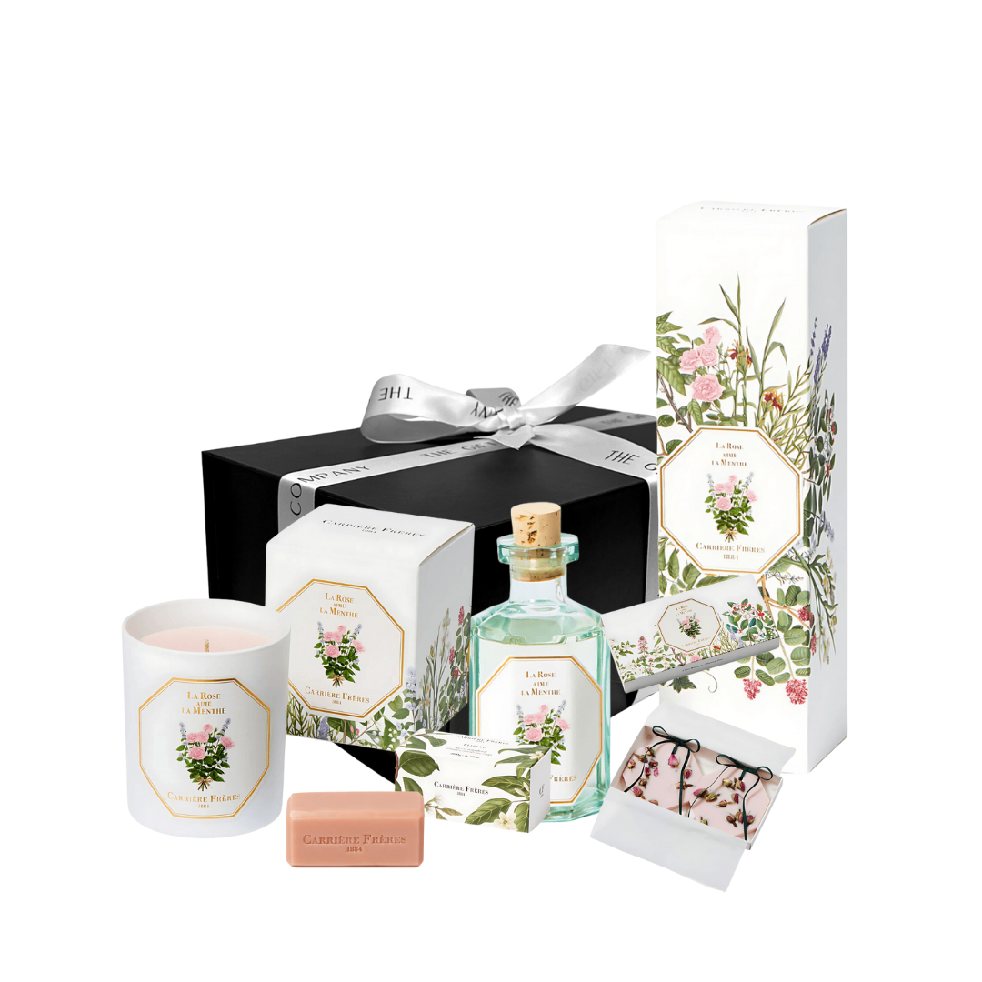 Carrière Frères La Rose Aime La Menthe Hamper by The Gift Company