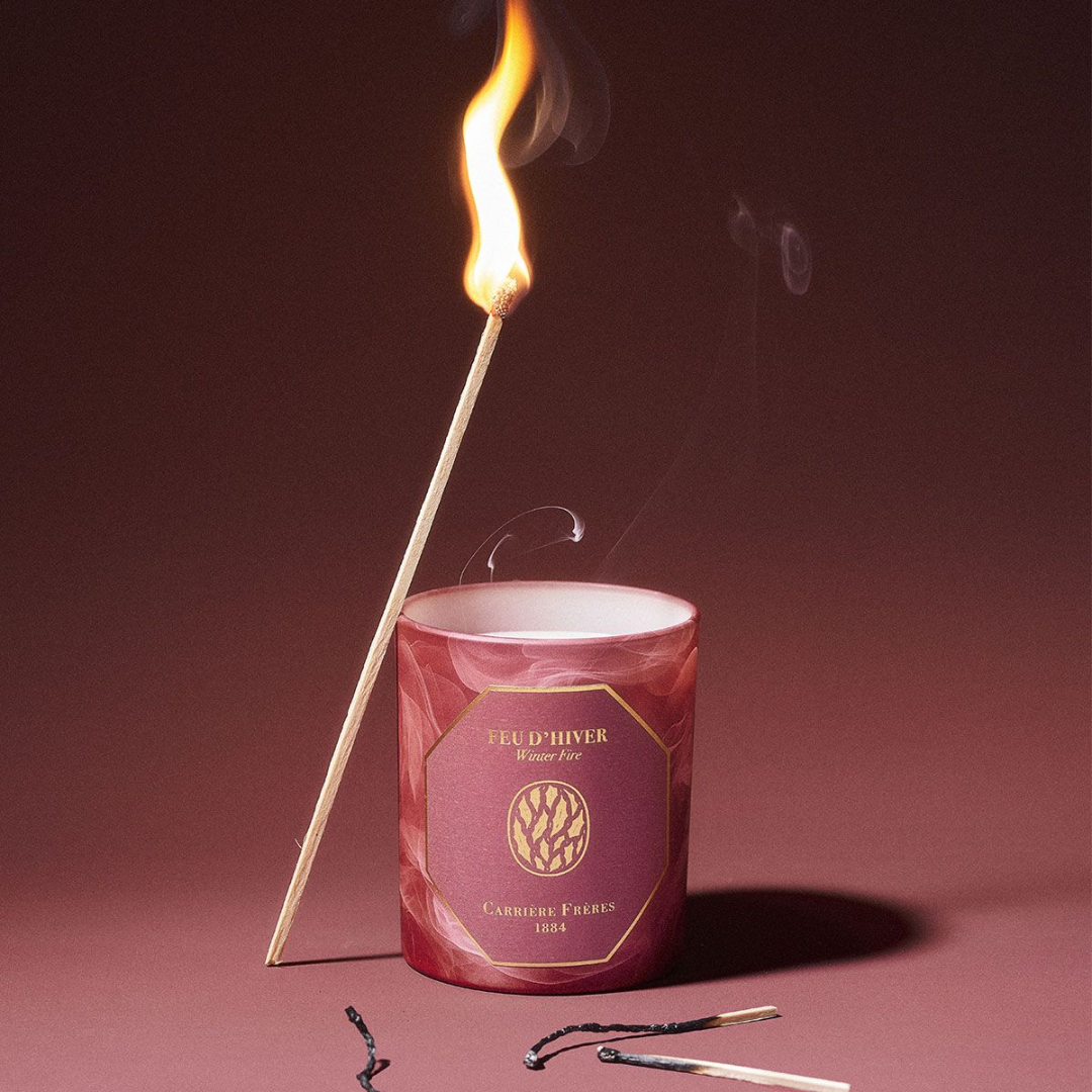 Carrière Frères Winter Fire Candle 185g