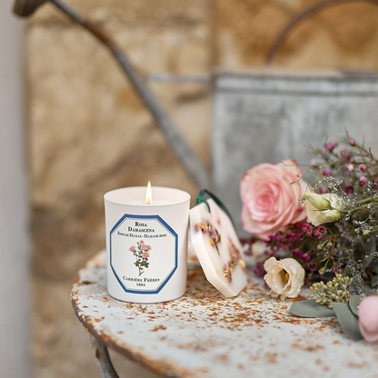 Carrière Frères Damask Rose Candle 185g