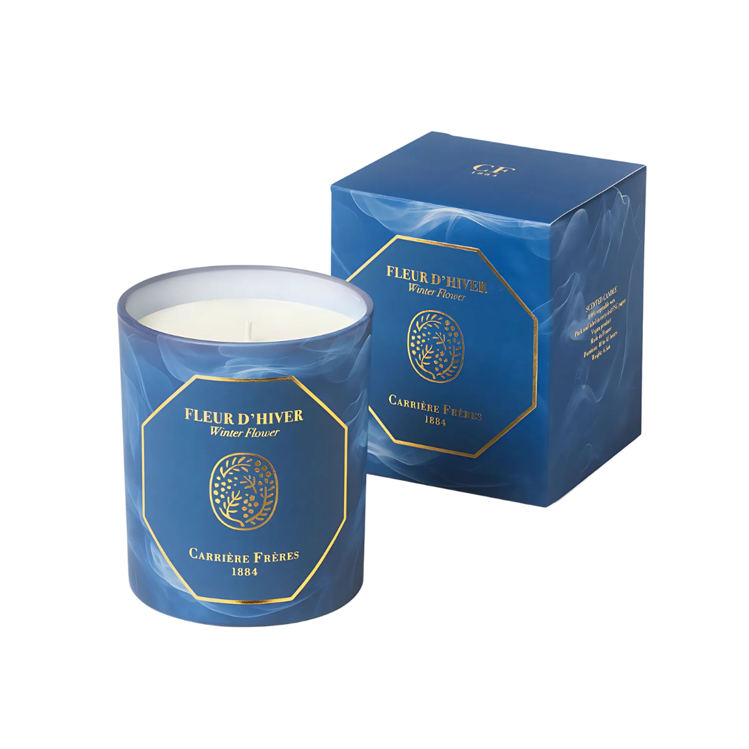 Carrière Frères Winter Flower Candle 185g