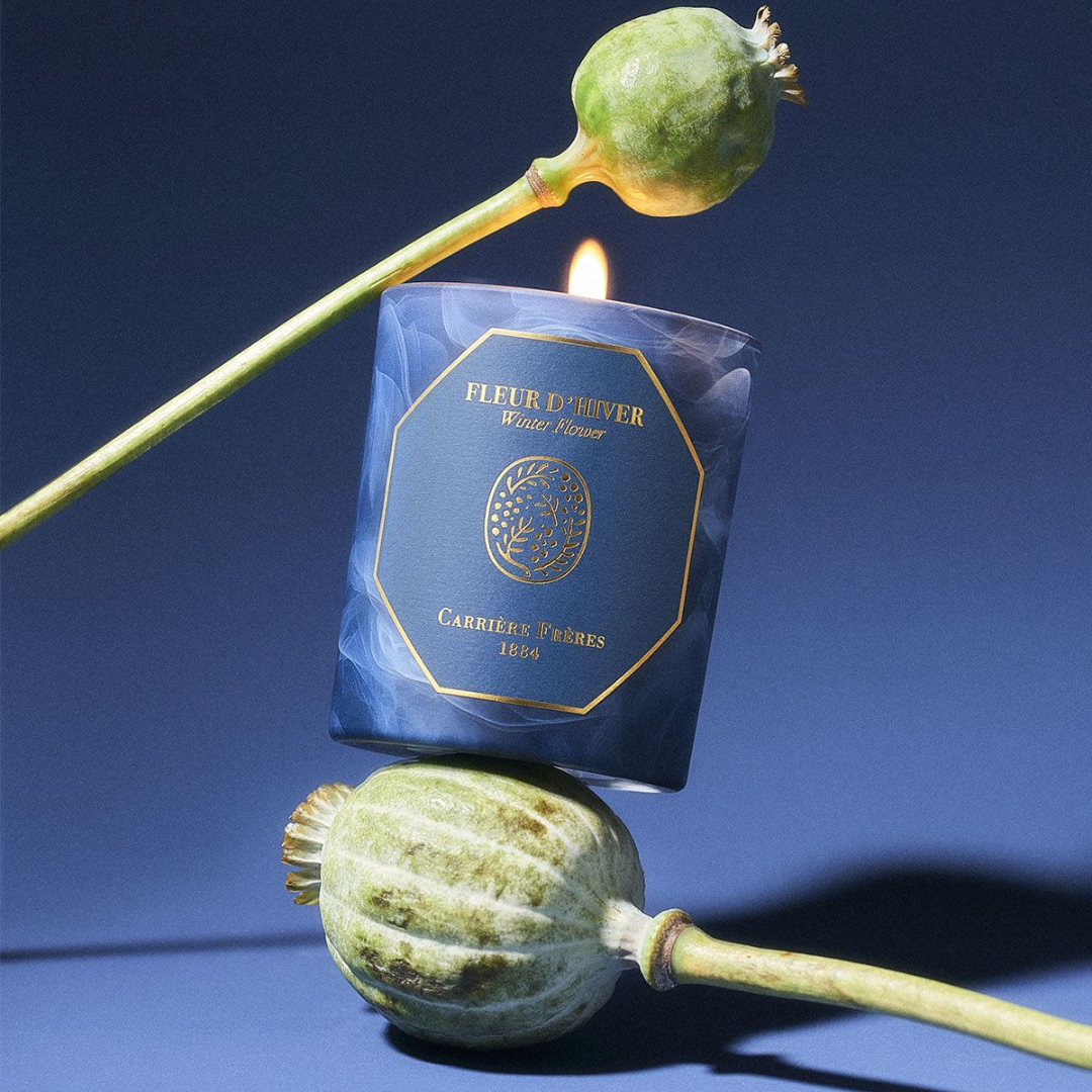 Carrière Frères Winter Flower Candle 185g