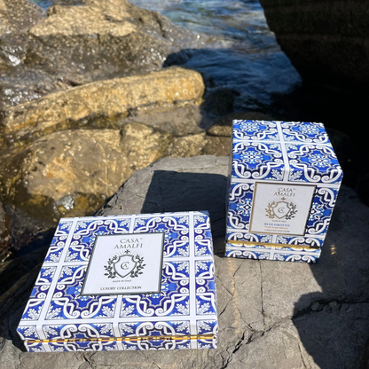 Casa Amalfi Blue Grotto Single Gift Set Aqua Marine & Citrus