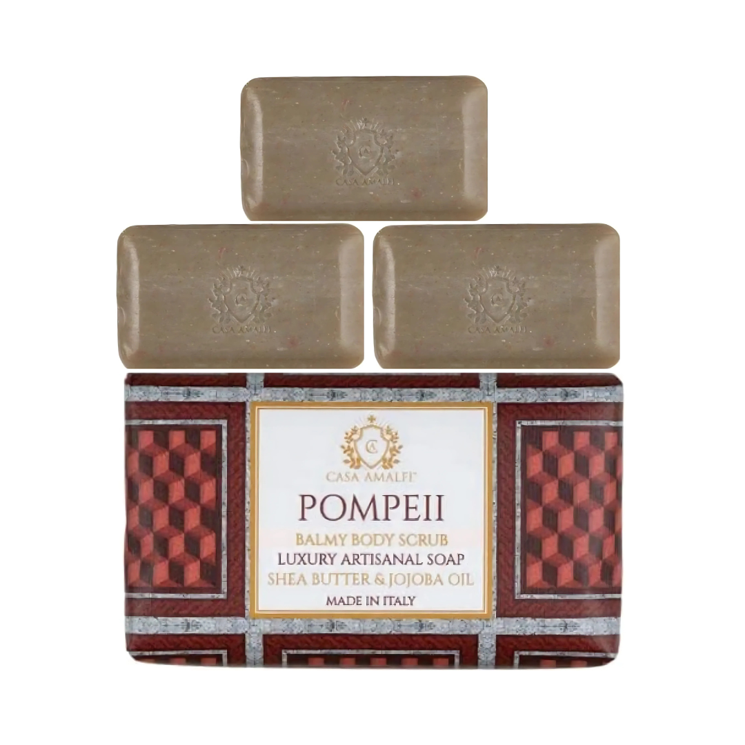 Casa Amalfi Pompeii Body Scrub Set of 3 × 150g