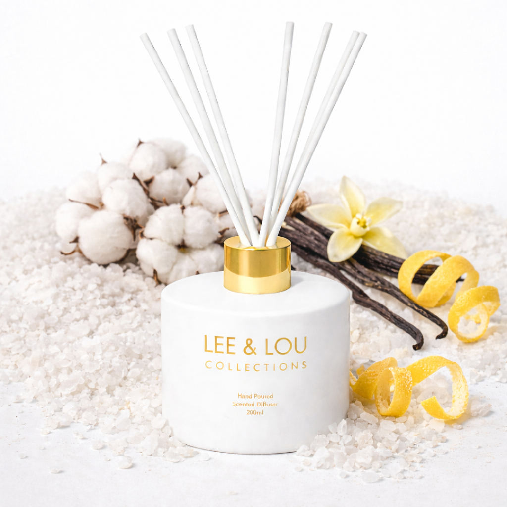 Lee & Lou Sea Salt & Cotton Diffuser 200mL main product image