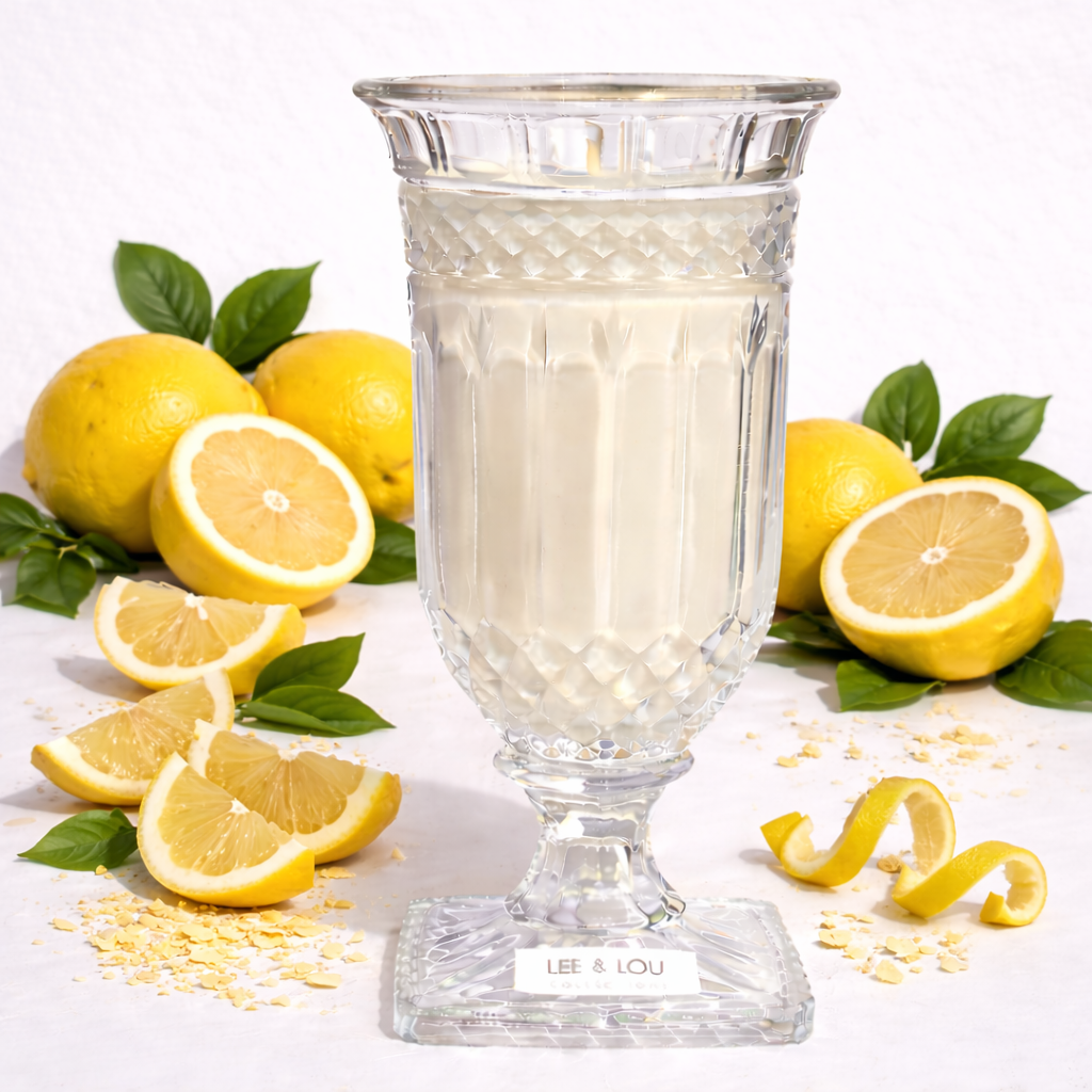 Lee & Lou Limoncello Crystal Vase Candle 1.5kg additional supplier image 8