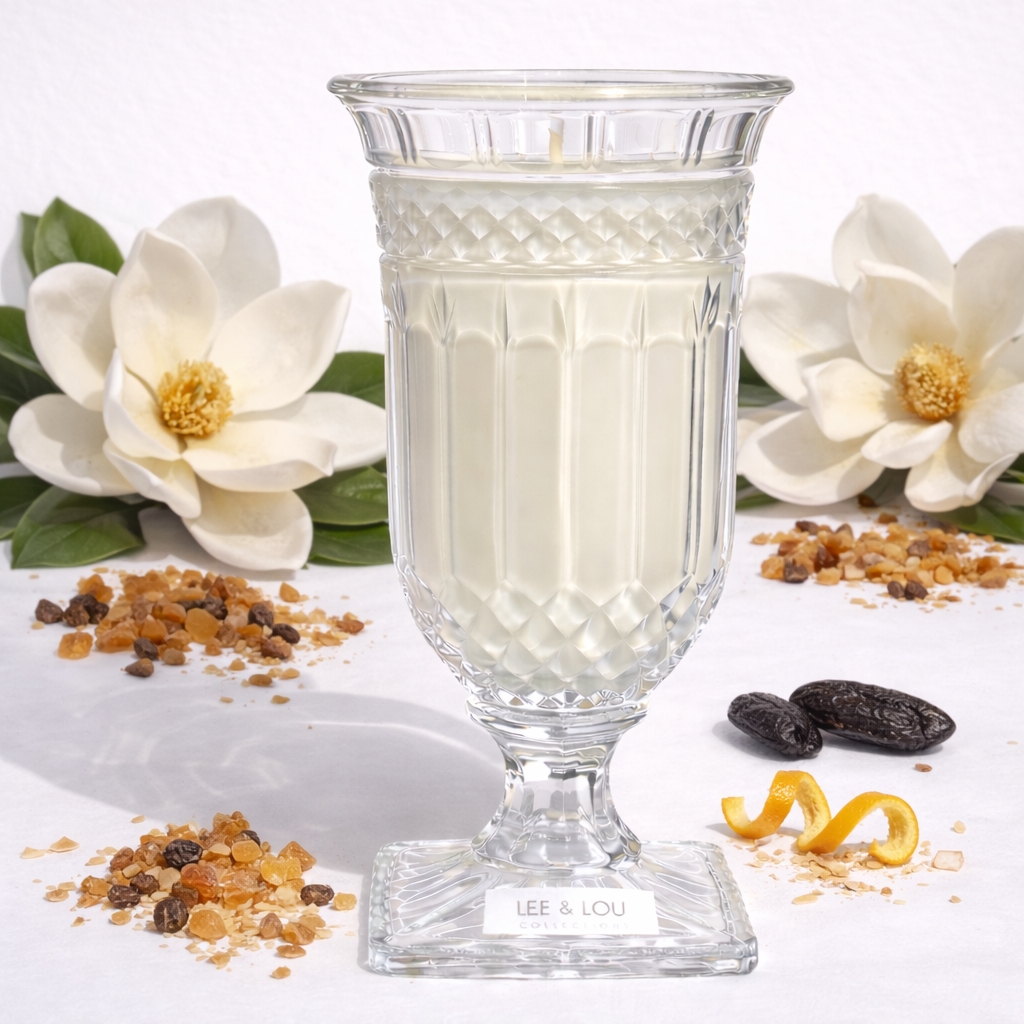 Lee & Lou Oriental Nights Crystal Vase Candle 1.5kg additional supplier image 8