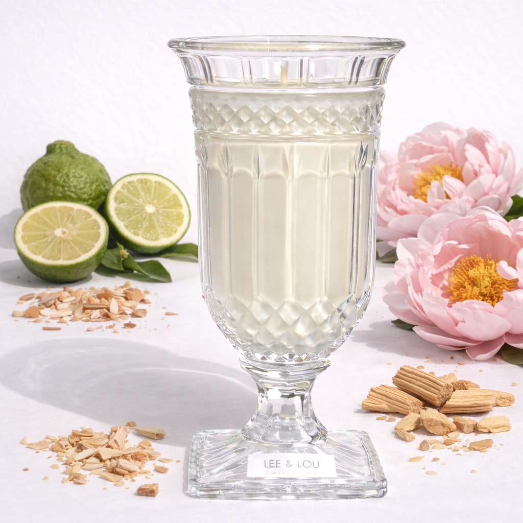 Lee & Lou Park Hyatt Crystal Vase Candle 1.5kg additional supplier image 8