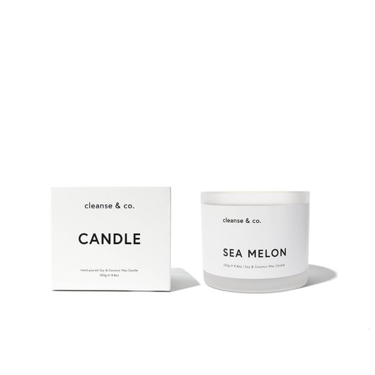 Cleanse & Co. Sea Melon Candle 250g