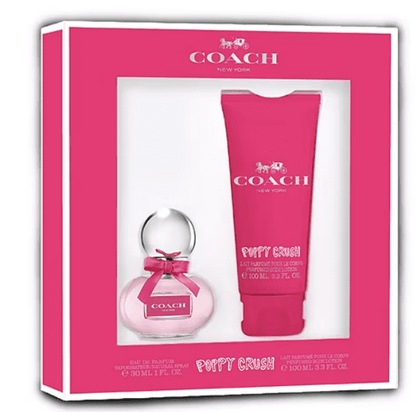 Coach Poppy Crush Eau de Parfum Gift Set with perfume and body lotion
