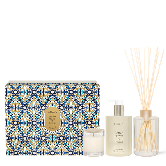 CIRCA Cotton Flower & Freesia Fragrance Gift Set