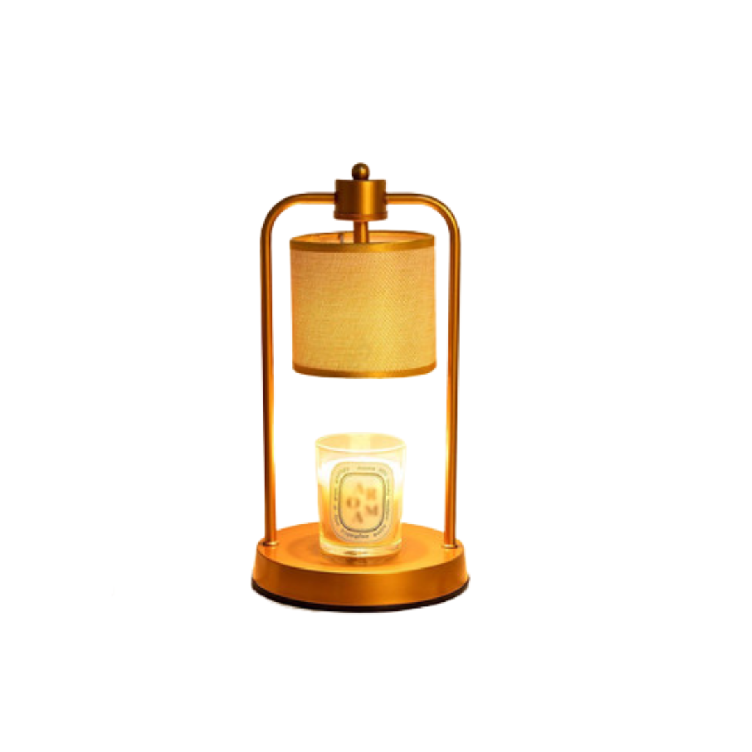 Creative Black Reed Diffuser Wax Melting Lamp - The Gift Company