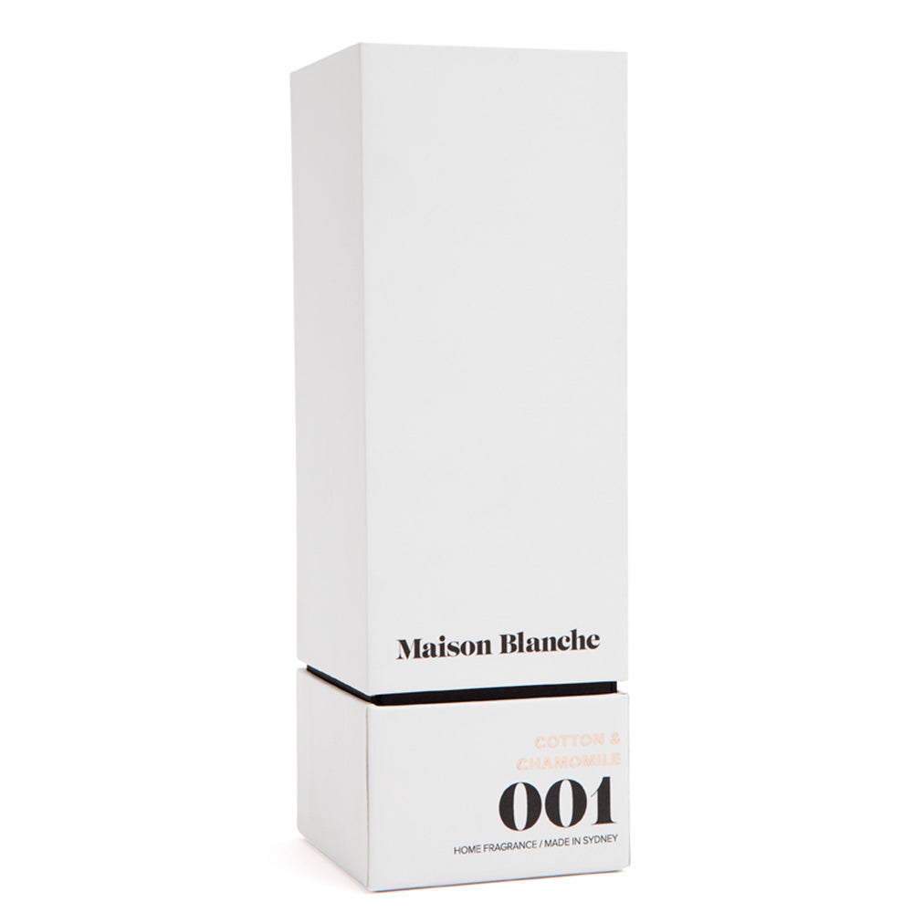 Maison Blanche 001 Cotton & Chamomile Reed Diffuser 125mL – official Maison Blanche product image 2
