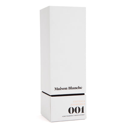 Maison Blanche 001 Cotton & Chamomile Reed Diffuser 125mL – official Maison Blanche product image 2