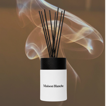 Maison Blanche 004 Bergamot & Tobacco Reed Diffuser 125mL – official Maison Blanche product image 3