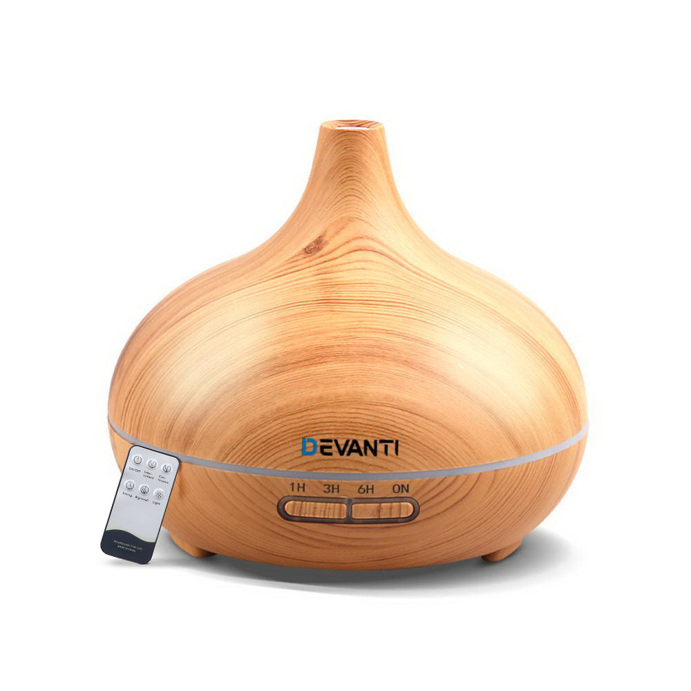 Devanti Aroma Diffuser 300mL – Light Wood