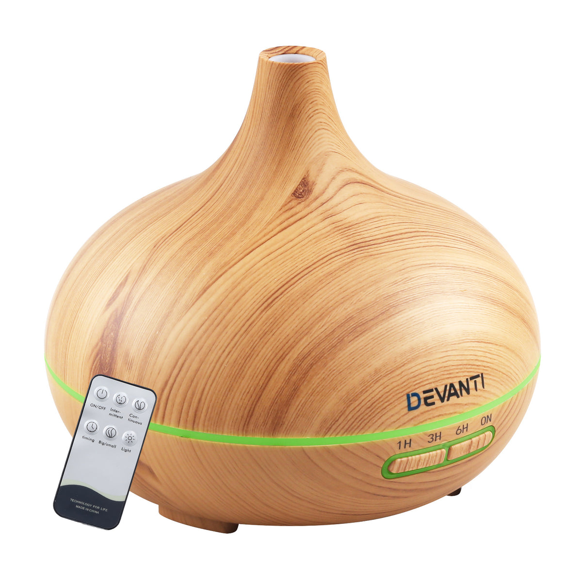 Devanti Aroma Diffuser 300mL – Light Wood