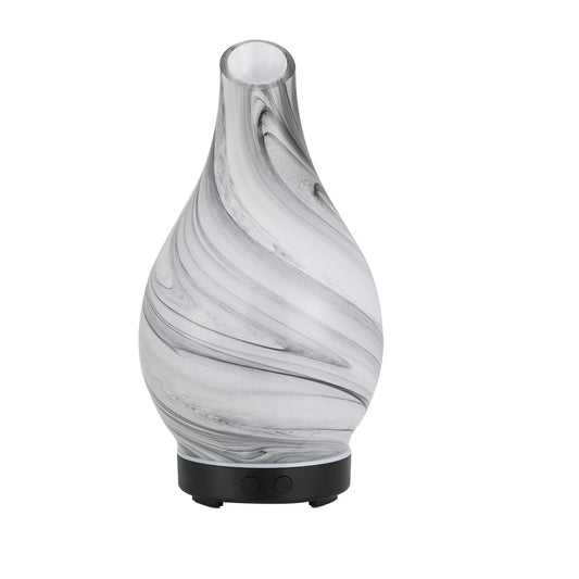 Devanti Glass Aroma Diffuser 100mL – Black Marble