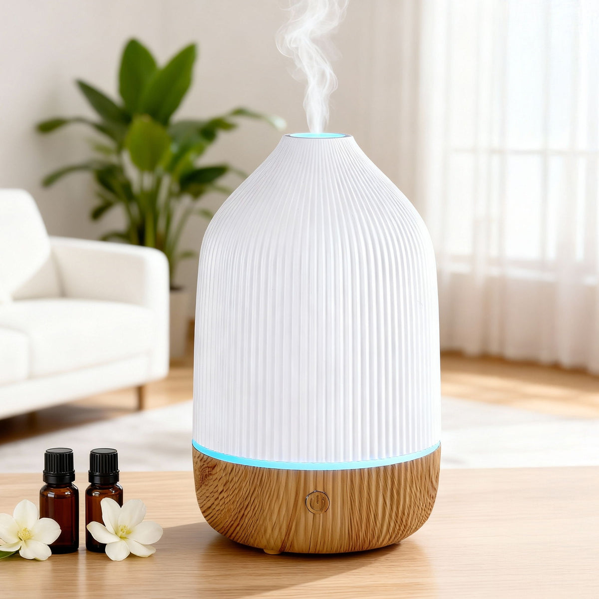 Devanti USB Aroma Diffuser 100mL – Light Wood