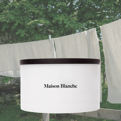 Maison Blanche 001 Cotton & Chamomile Deluxe Candle 800g – official Maison Blanche product image 3