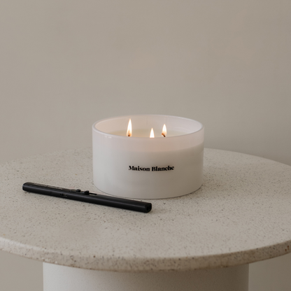 Maison Blanche 003 Cucumber & Mint Deluxe Candle 800g – official Maison Blanche product image 4