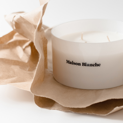 Maison Blanche 003 Cucumber & Mint Deluxe Candle 800g – official Maison Blanche product image 5